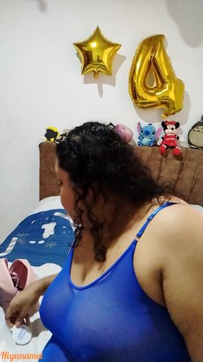 And if we spend a bit of time doing our make-up, enjoy my first time