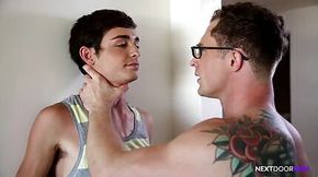 Markie More BAREBACKS Cute College Twink Stalker