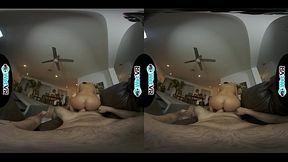 WETVR Sexy French Tutor Milks Big Thick Cock