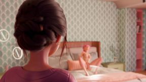 Squirting Orgasm In My Parent's Bed And Stepmom Catches Me Of Course