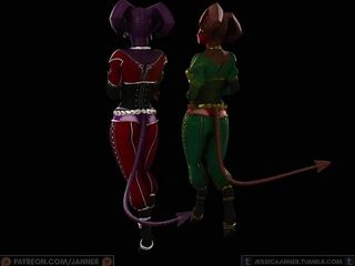 Ezria / Xelthia (Models V3 Walk Cycle)