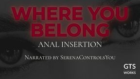 Where You Belong - Cruel Giantess Humiliation - Tiny Man Used Anally - Ass Fetish Degradation by GTS Works
