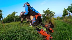 Outdoor Ravage with my BF in Fox MX Gear