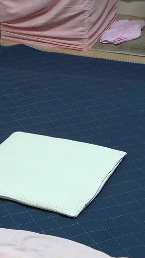 Micro Thong Bikini Wedgie Into Ass and Pussy Fitness Training by Tanned Japanese Big Tits Surfer Girl