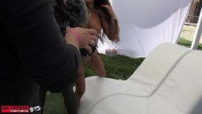 small bts of the scene: welcome to the jungle, black meat matter! - benny green, 2on1, bbc, atm, dp, rough, gapes, creampie.