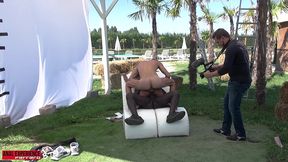 small bts of the scene: welcome to the jungle, black meat matter! - benny green, 2on1, bbc, atm, dp, rough, gapes, creampie.
