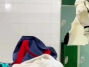 Dressing In Public Locker Room After Sauna and Shower