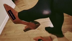 Step Sister Teaches You To Masturbate: Pantyhose and Feet