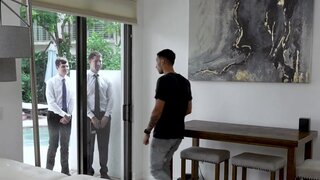 Slender missionaries end up having a taboo threesome