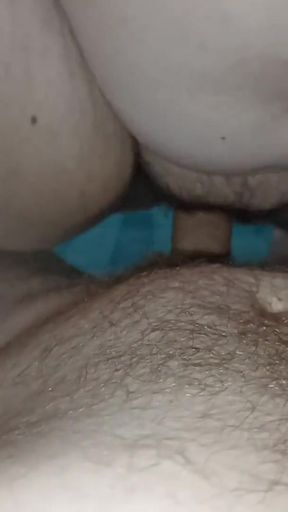 My best friend's lush mom rides my cock while her son isn't home.   Clip 1