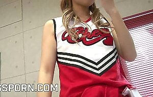 Hot japanese cheerleader +18 fucked hard by the coach 4k