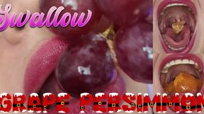 Swallow persimmon mandarine grape