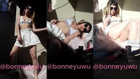 bonneyuwu - 4:05 al solcito sexy falda