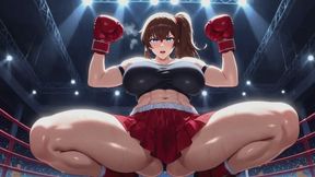 Mixed Boxing Fantasies #27B: My Dominant Mixed Boxing Triumph (Animated)