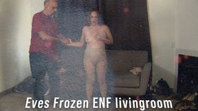 Evangeline gets frozen solid in Livingroom 4