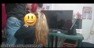 I Masturbate Near My Employee to Provoke Her to Have Sex with Me!