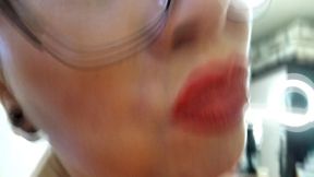 respectable lady in red sucks dick like a corrupt slut! ))