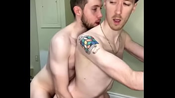 Fag Bounces on My Cock Bareback