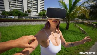 Titty Bouncing VR Jogging