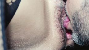 The milf wants to be licked until she cums on the love swing