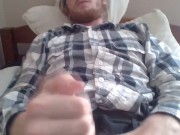 Man Jacks Off And Cums Sunday After Church