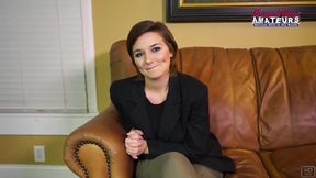 Playful Kylie Is Thirsty For Some Warm Protein Milk!