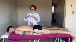 The Massage She Couldn’t Control