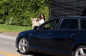 Picking up this hot TS chick and bang her ass