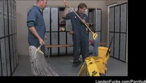 London's hardcore locker room and shower fuckfest