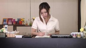 Japanese sex kitten laps up every last drip of creamy jizzy delight