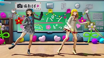 Which girl doesn'_t wear pantsu?