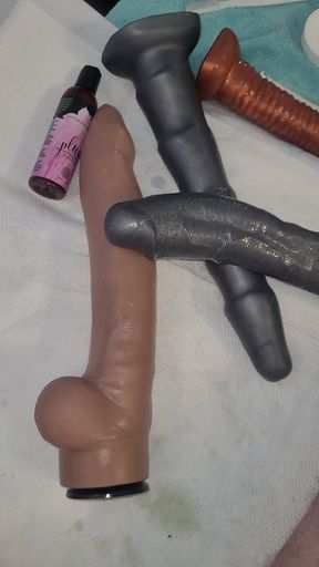 Big toys hot cum. Sissy needs deep fuck.