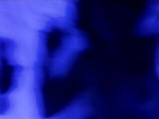 Girlfriend gets boobs & fac covered in cum in blacklight