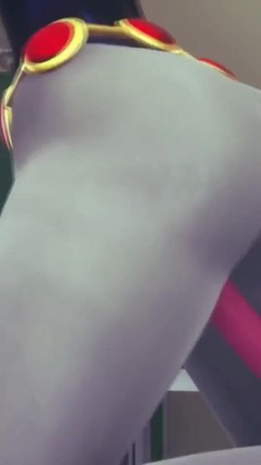 Raven fell in Cyborg's trap