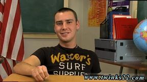 Men dry orgasm gay porn Young dark-haired youngster Justin Giles sits