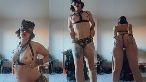 catwoman en topless + fessees