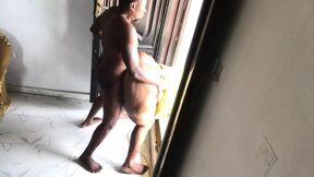 The Door Is Wide Open so Neighbors Can See Us Fuck
