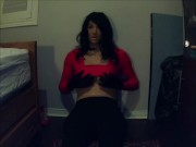 Killer Jane Pt3! Unmasked female mask Reni is naughty and flashes her tits!