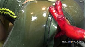 guyzin2rubber, rubber s in their jeans