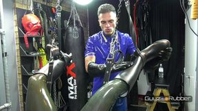 guyzin2rubber, rubber s in their jeans