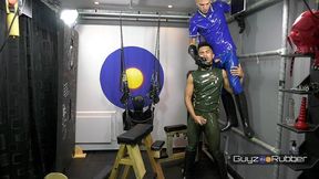guyzin2rubber, rubber s in their jeans