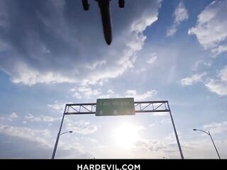 Director-dude Richard Mann heads to Las Vegas for a wild group sex with Marie Fox