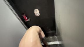 Gym Shower Masturbation and Huge Cum