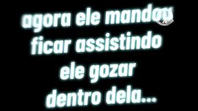 Cheguei do trabalho e flagrei minha mulher fudendo com meu melhor amigo na nossa cama....