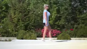 Sexy Blonde Analyst in Wild BDSM Fuck Fest