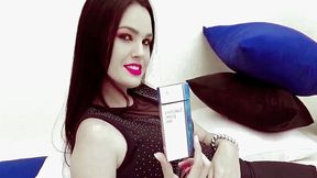 Smoking Close Red Lips 120's Model Paula Video 0071