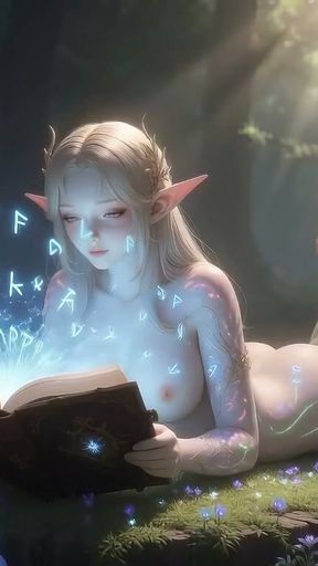 AI - The Silver Garden - The Story of the Intimate Elf Chapter 1 - HI   Clip 1