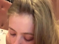 Classy amateur teen fucked deeply doggystyle