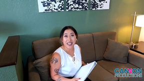 asian eith big booty selene sun comes over to get railed by cannon