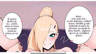 Naruto-ino yamanaka takes a break and gets fucked hard and gets a creampie